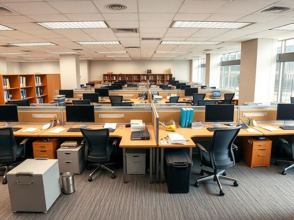 Büroreinigung Vorher Nachher — Dega München — Nachher
